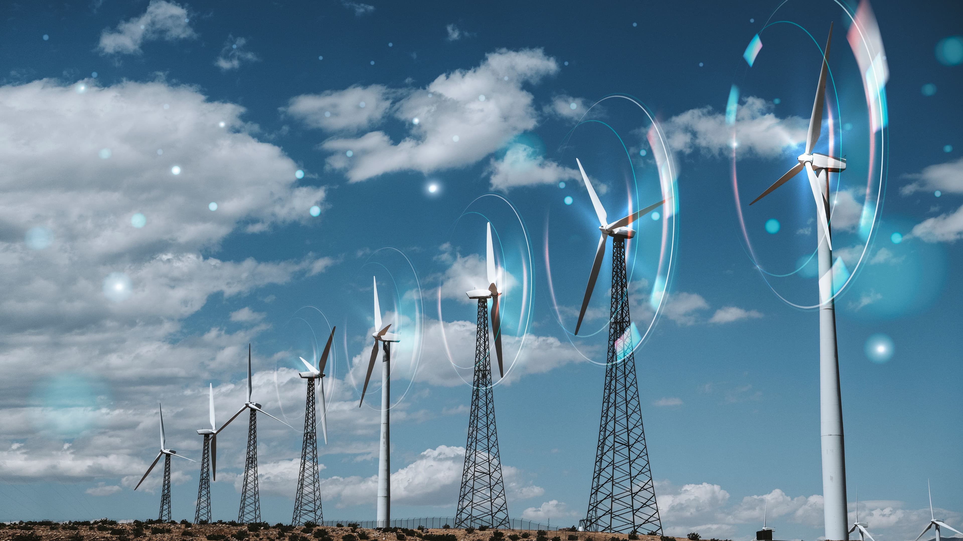 Wind-powered AI training cluster